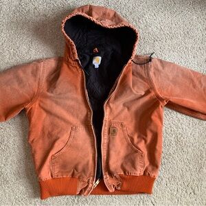 Sun-faded Orange Carhartt Coat